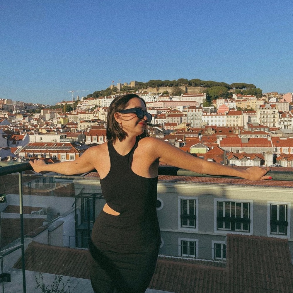 & OTHER STORIES Cutout Midi Dress